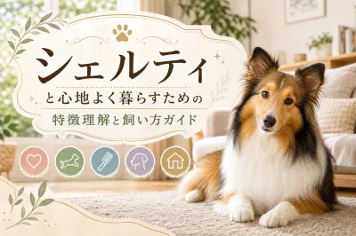 シェルティと心地よく暮らすための特徴理解と飼い方ガイド
