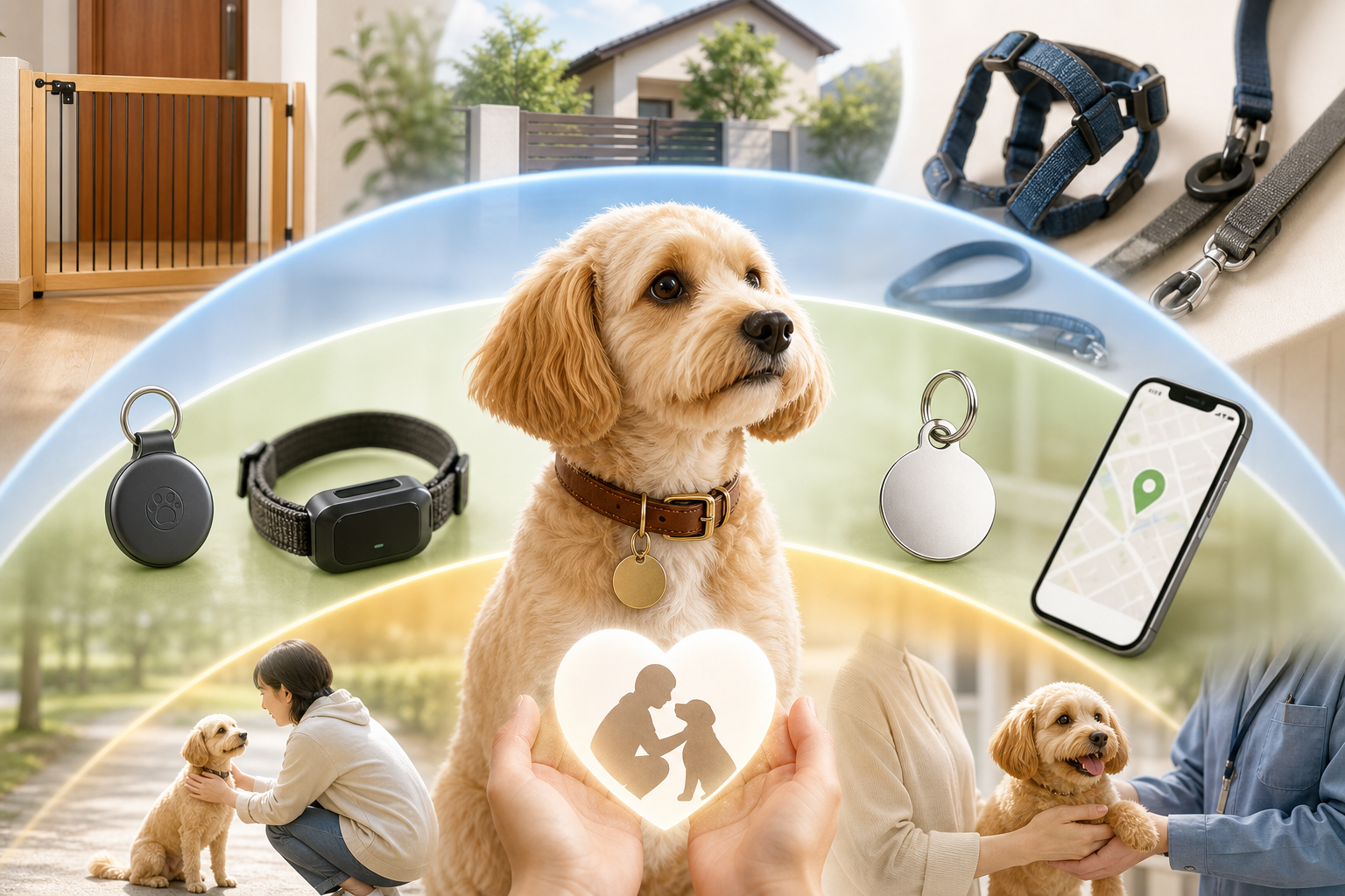 犬の迷子対策は「3層」で考えると整理しやすいです
