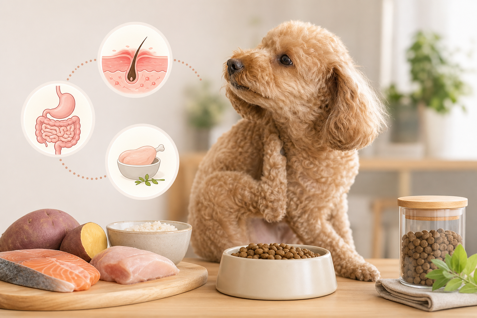 犬の食物アレルギーとは：まず知っておきたい基本
