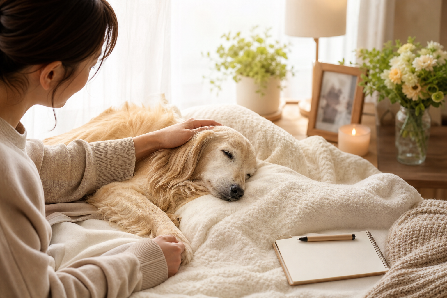 犬の「看取り期」と心構えを整理する