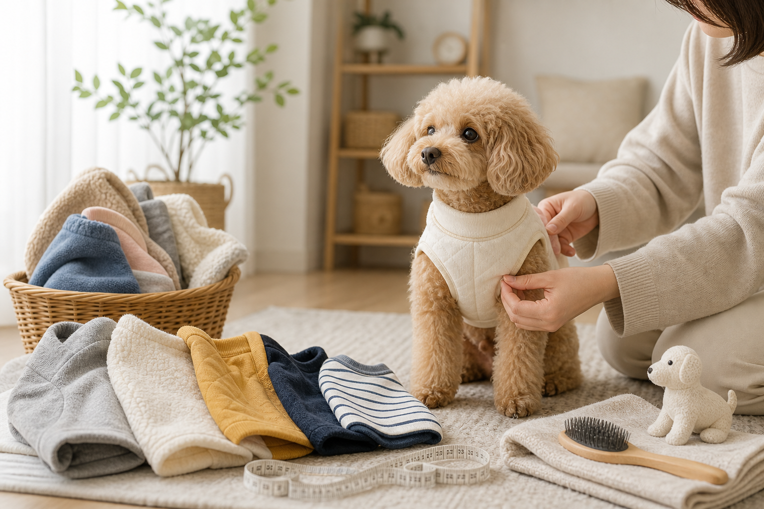犬に洋服を着せる目的を整理する（おしゃれ以外の理由）