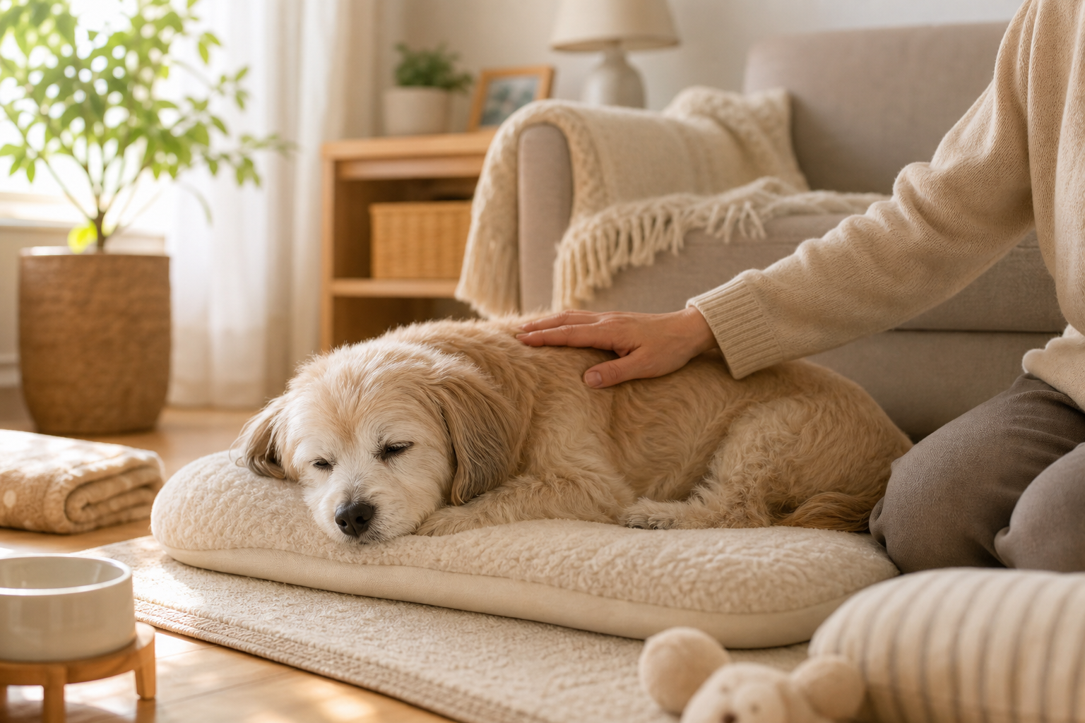 老犬さんと一緒に過ごす工夫の基本
