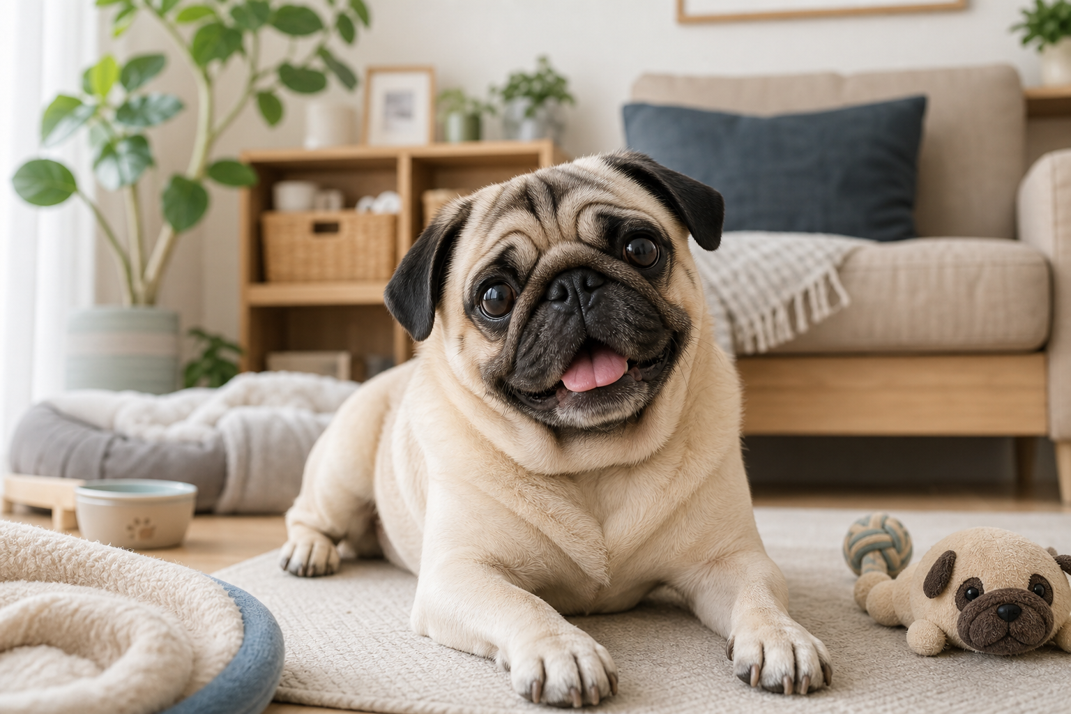 パグの特徴を知る：見た目だけでなく「暮らしやすさ」に直結する点