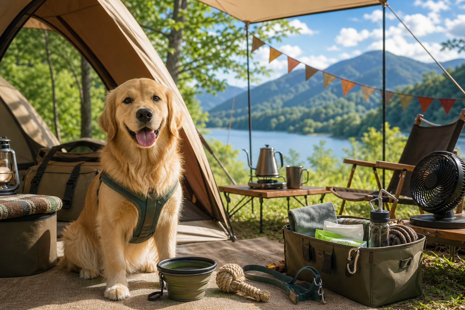 まず押さえたい「犬連れキャンプの基本」