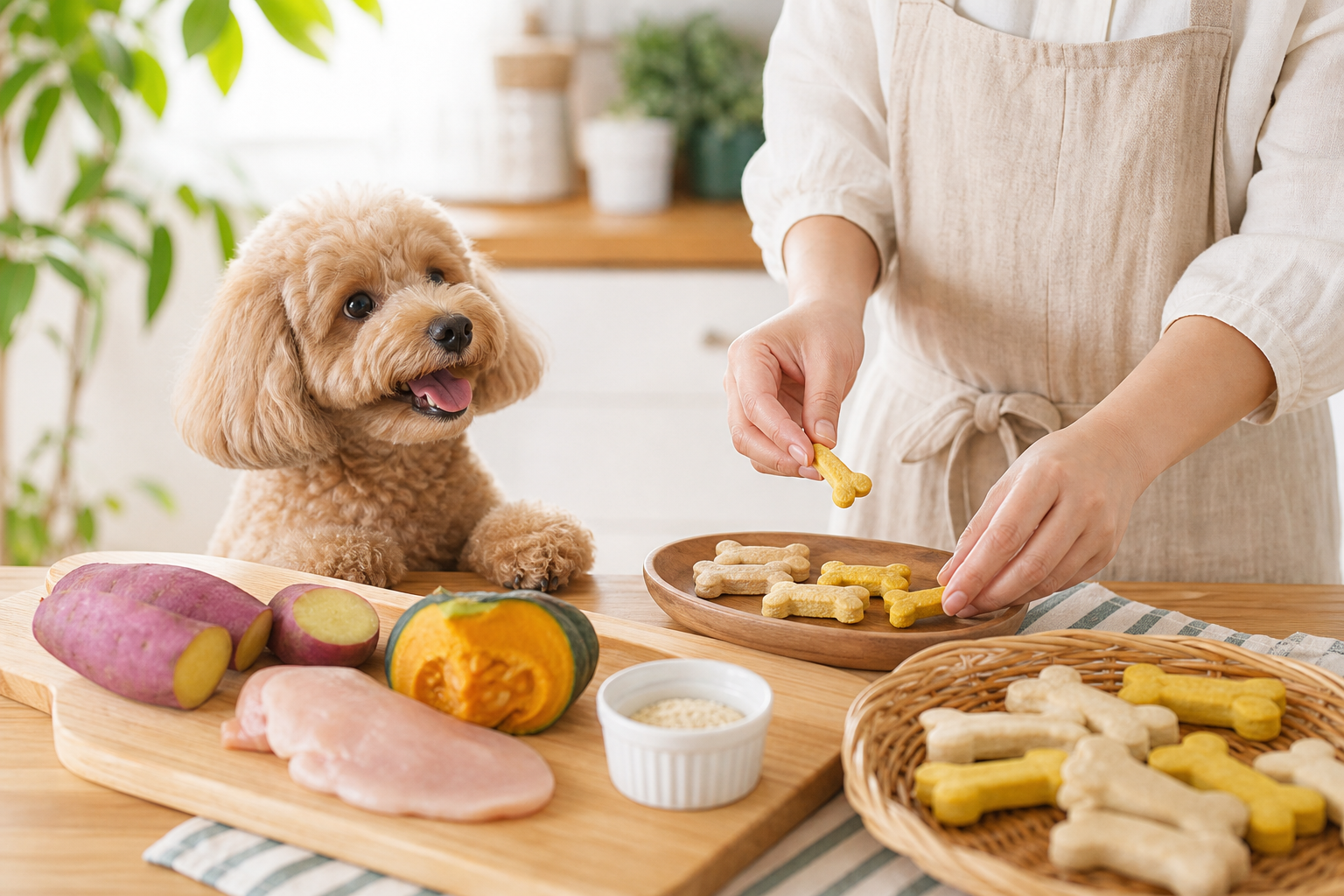 犬の手作りおやつを始める前に知っておきたい基本