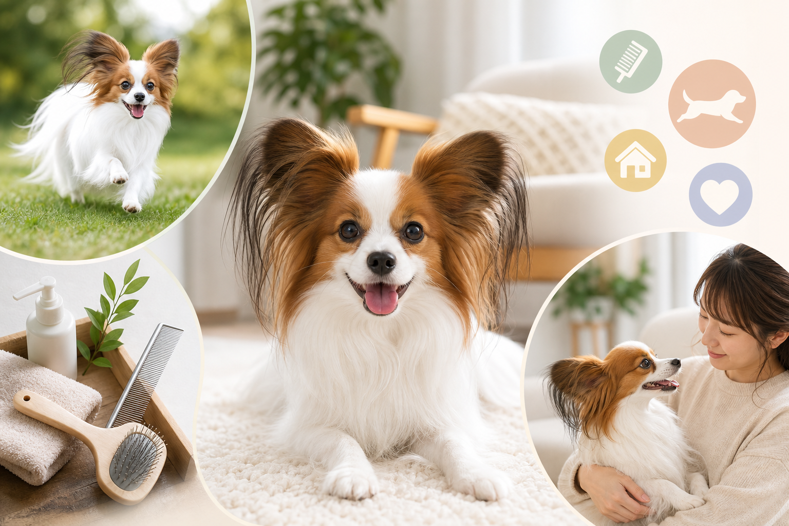 パピヨンは飼いやすい犬種なのか（向く家庭・注意点）