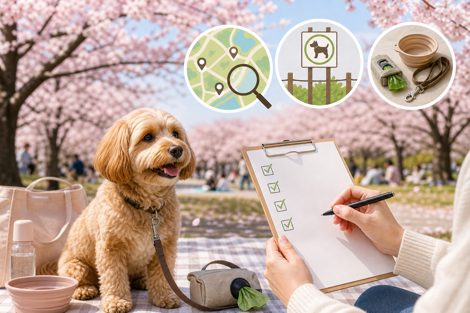 事前確認:犬同伴OKか、ルールは何かを先に調べる